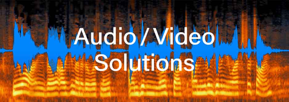 Audio/Video Solutions banner